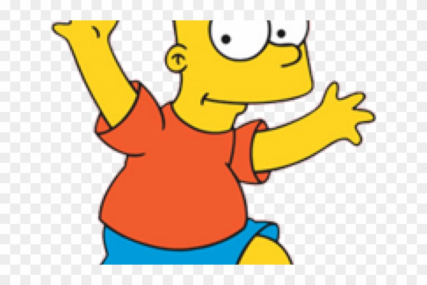 Bart Simpson Pose Clipart #2012391