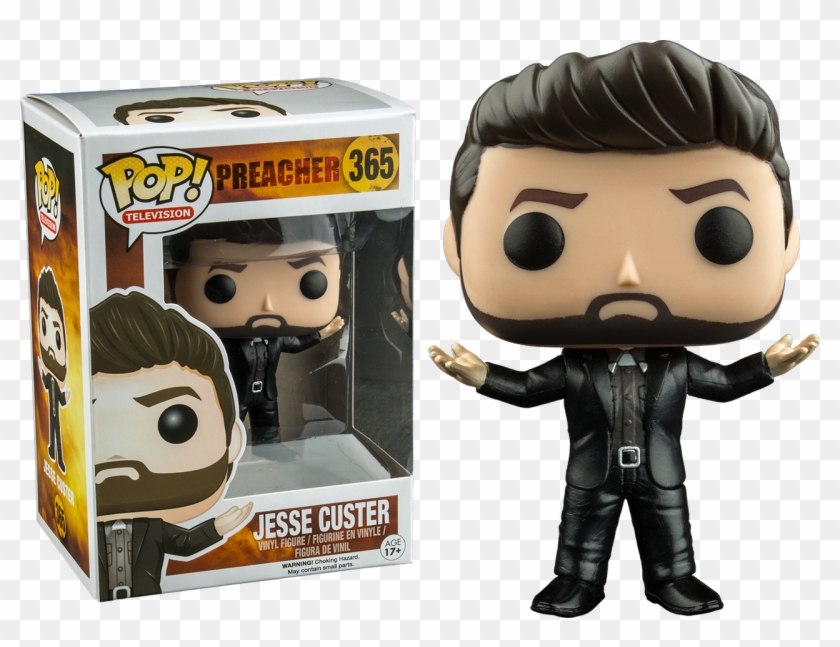 Jesse Custer Arms Up Us Exclusive Pop Television Vinyl - Funko Preacher Clipart