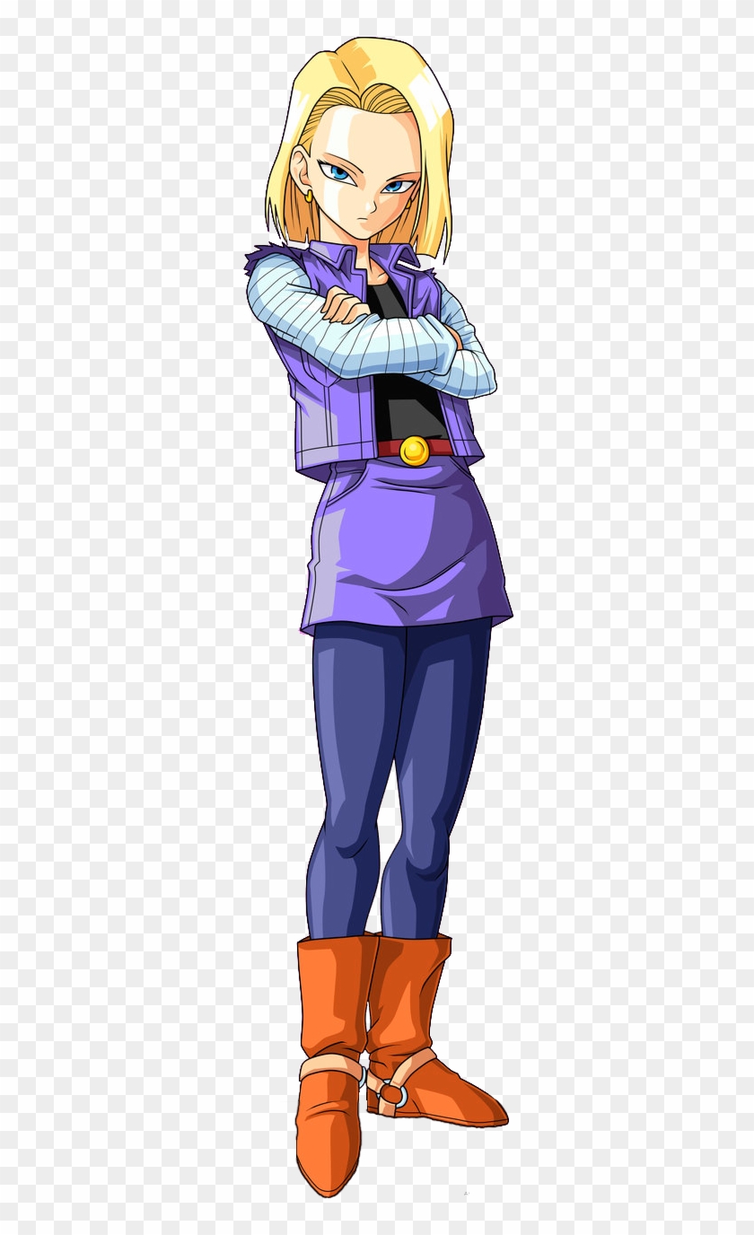 I Would Like This Style - Android 18 17 Png Clipart