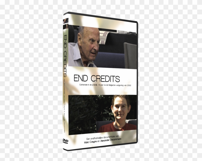 End Credits - Dvd Case - Multimedia Software Clipart