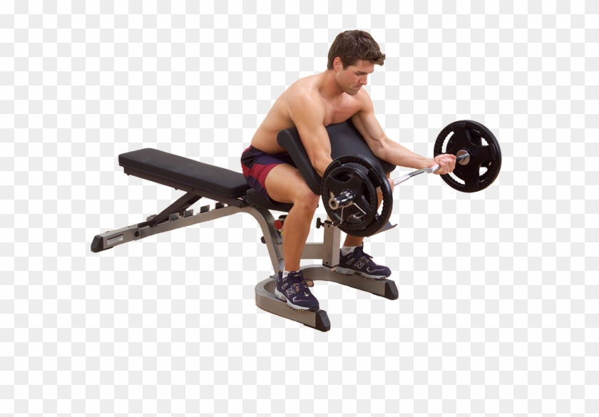 Body Solid Gpca1 Preacher Curl Station - Machine Preacher Curl Long Head Clipart