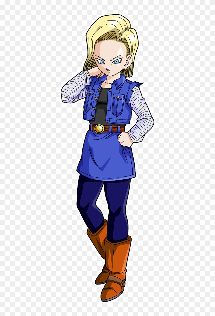 View Fullsize Android 18 Image - Cartoon Clipart #2012633