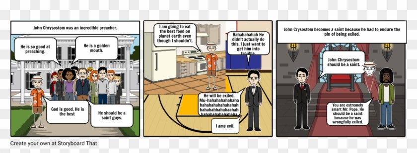 John Chrysostom Was An Incredible Preacher - Cartoon Clipart #2012963