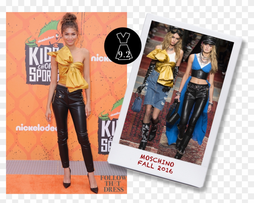 Zendaya In Moschino Fall Clipart