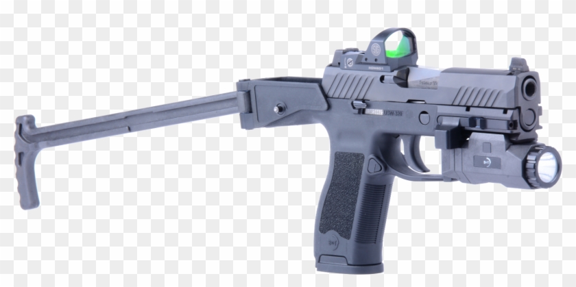 Drawn Gun Transparent - B&t Usw320 Clipart