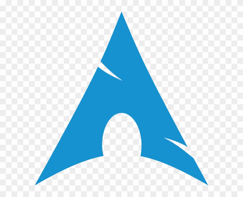 600px Arch Linux Logo - Arch Linux Logo Svg Clipart #2013443