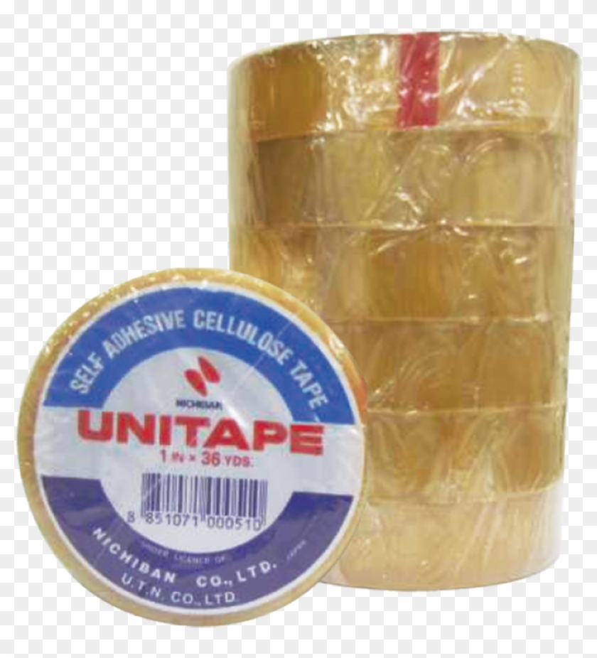 โปรโมชั่น Unitape Clear Tape 1 Inch 36 Y 6 Roll X1 - Inch Clipart