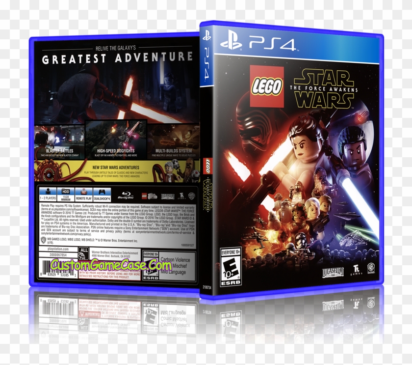 Lego Star Wars The Force Awakens - Resident Evil 2 Ps4 Case Clipart