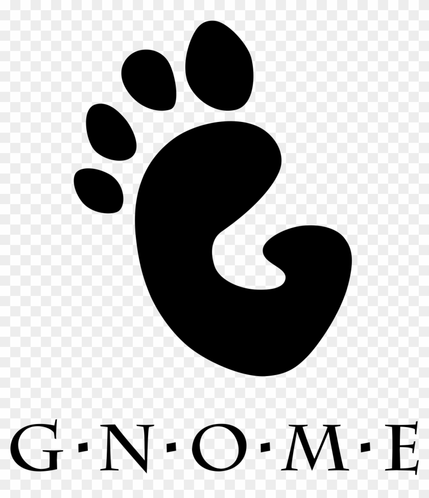 Gnome Gnu Linux Logo Png Transparent - Gnome Linux Logo Clipart