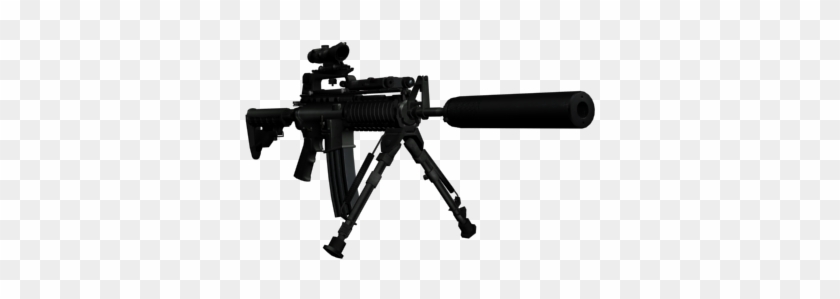 M4a1 Big Ass Gun - Machine Gun Clipart