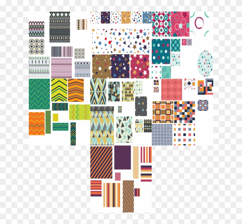 Geometric Seamless Patterns Cover ] - Visual Arts Clipart