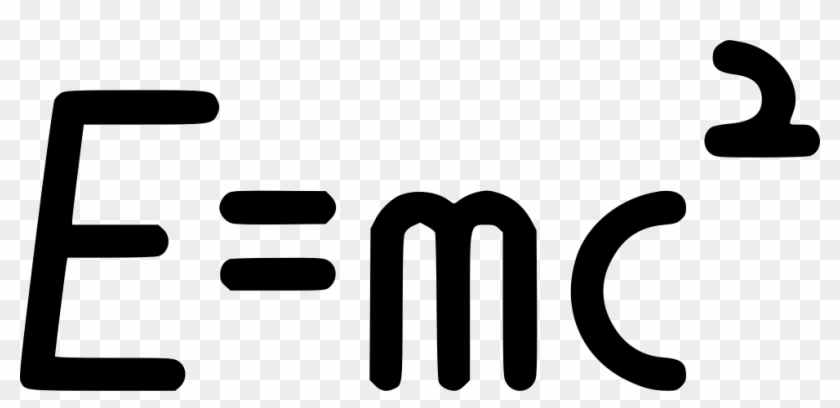 Png File Svg - Einstein Formula Png Clipart #2014595