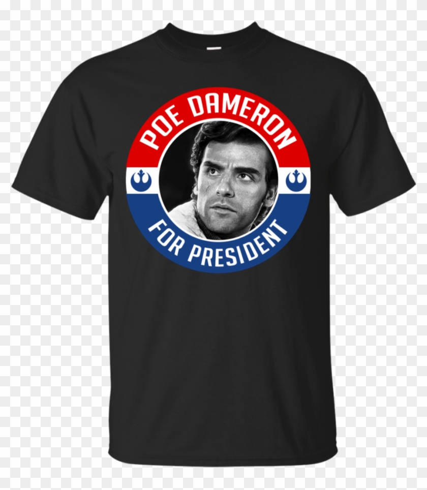 Poe Dameron For President - Nascar T Shirt Amazon Clipart #2014642