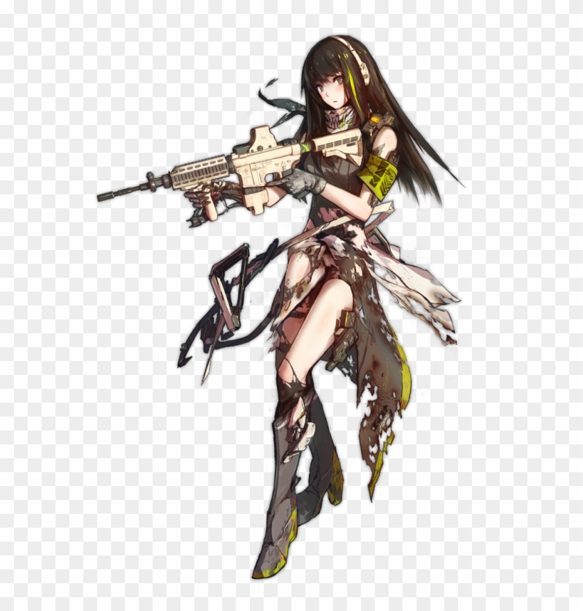 Pic M4a1 D - Girls Frontline Scar 20 Clipart #2014735