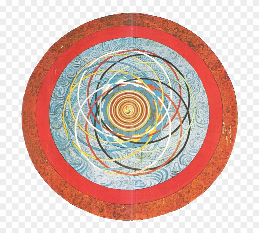 Cosmic Mandala From Bhutan - Bhutan Mandala Clipart