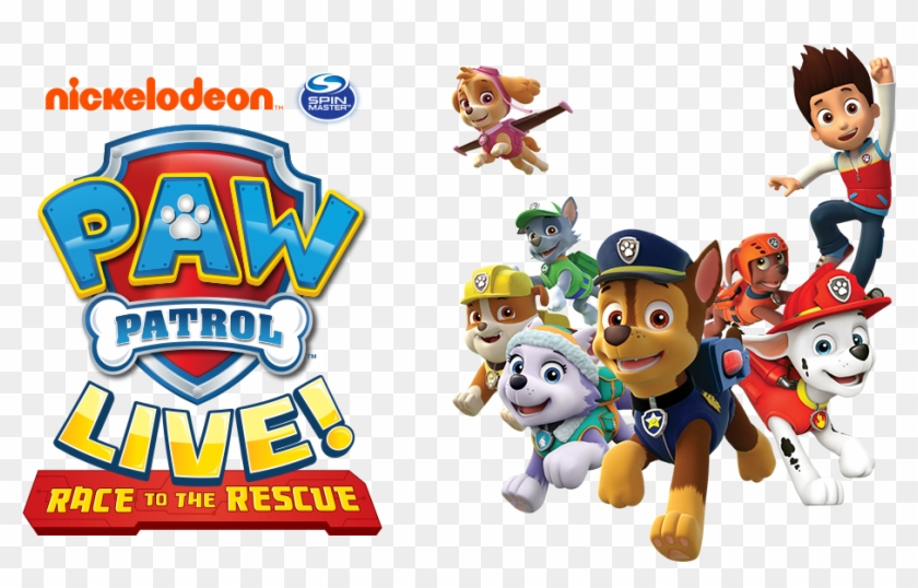 Paw Patrol Live Logo Clipart #2015022