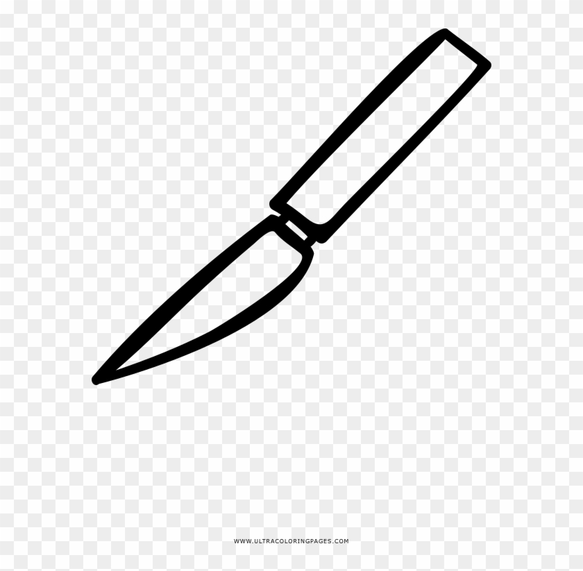 Scalpel Coloring Page - Blade Clipart
