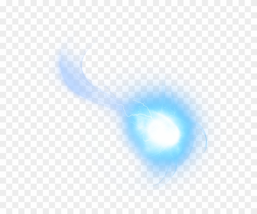 Blue Ball Light Energy Halo Icon Clipart - Png Download #2015415