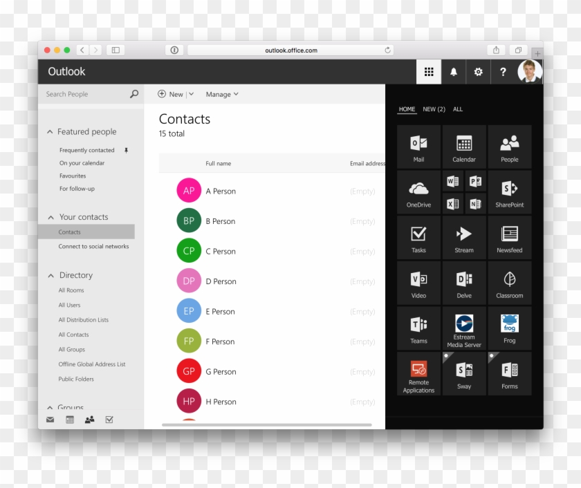 Contacts Icon Png Clipart #2015417