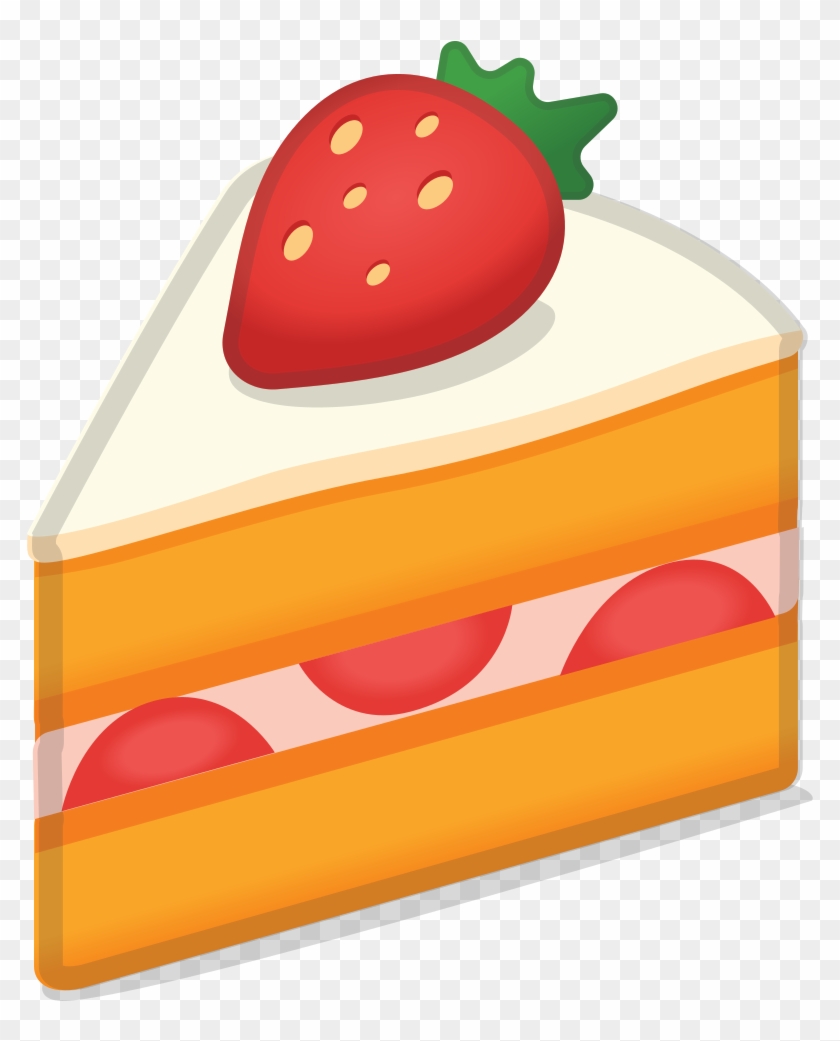 Shortcake Icon - Rebanada De Pastel Animada Clipart