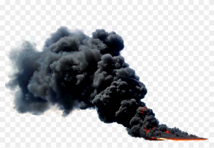 #smoke #explosion #fire #bomb #boom #nuke #missle #cloud - Big Oil Spill Clipart