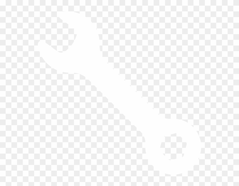 Report Bug - White Spanner Icon Png Clipart #2015957