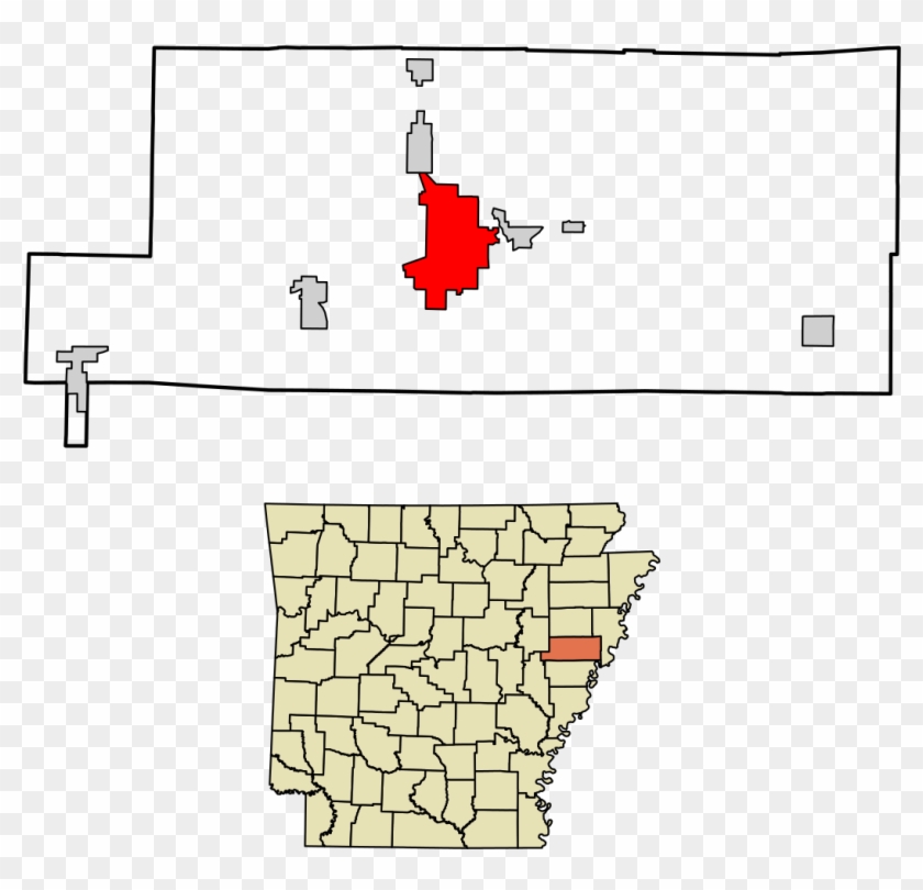 Francis County Arkansas Incorporated And Unincorporated Clipart #2016043