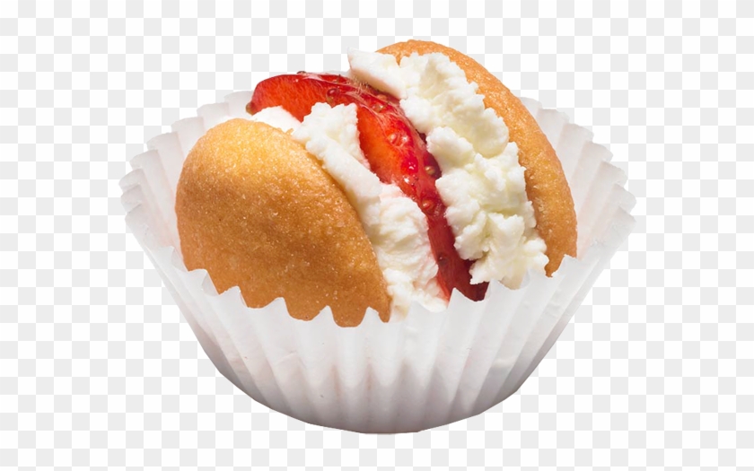 Strawberry Shortcake Bite - Cupcake Clipart #2016111