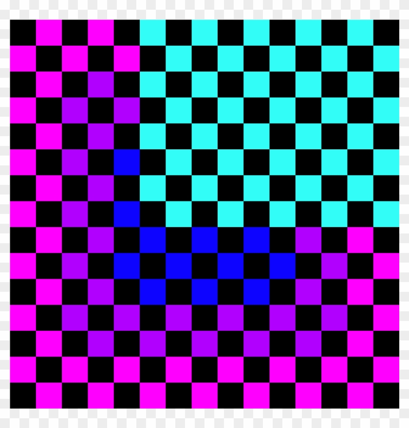 Checkerboard - 11 Queens Problem Solution Clipart