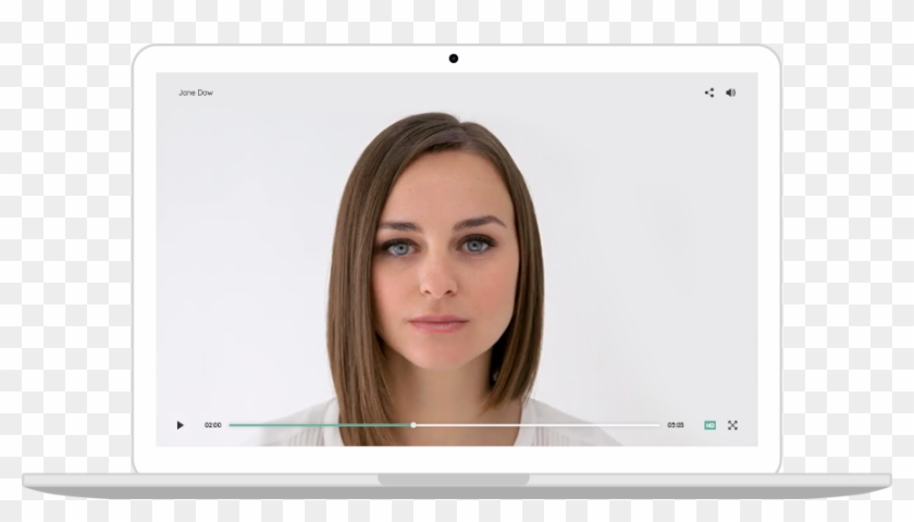 Embeddable Video Player - Girl Clipart #2016517