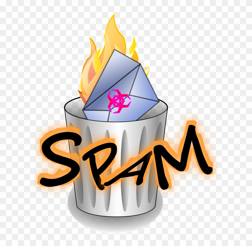 How To Set Use Spam Mail To Trash Icon Png - Trash Spam Clipart