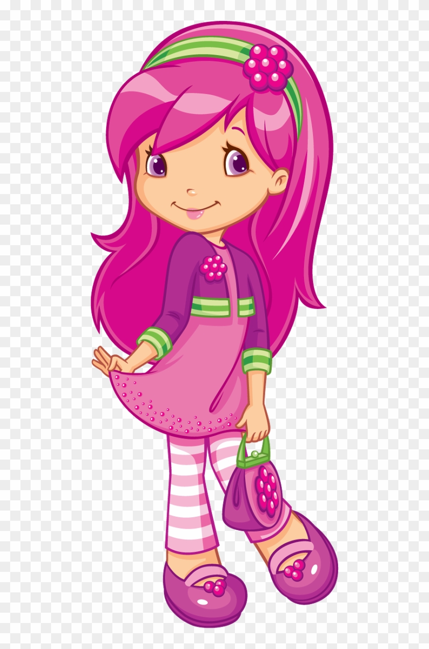 Strawberry Shortcake - Strawberry Shortcake Cartoon Pink Clipart