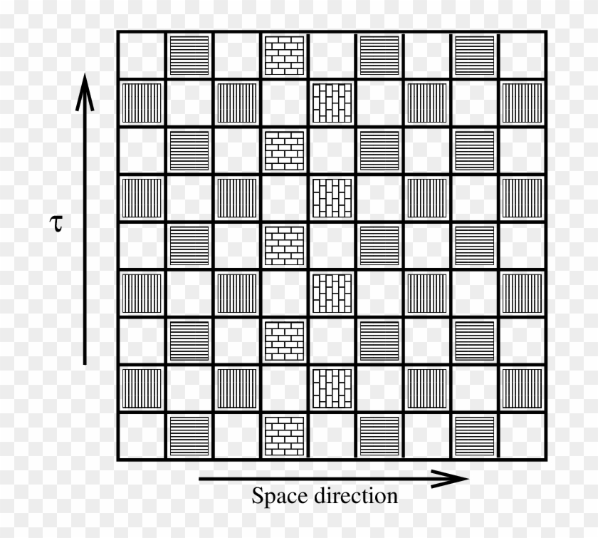 Checkerboard Decomposition Of The Partition Function - Bead Clipart #2016663
