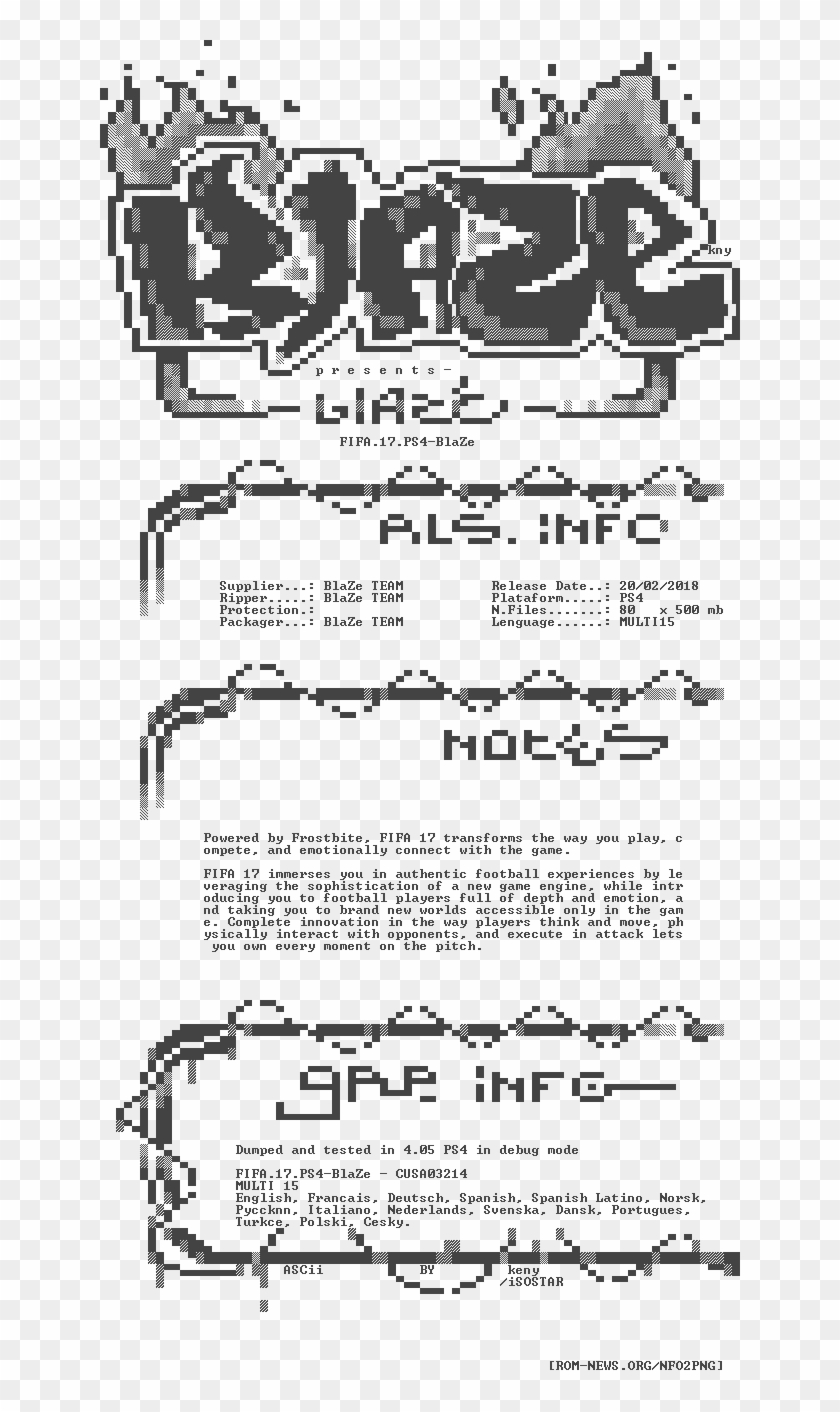 Fifa - 17 - Ps4-blaze - - Monochrome Clipart