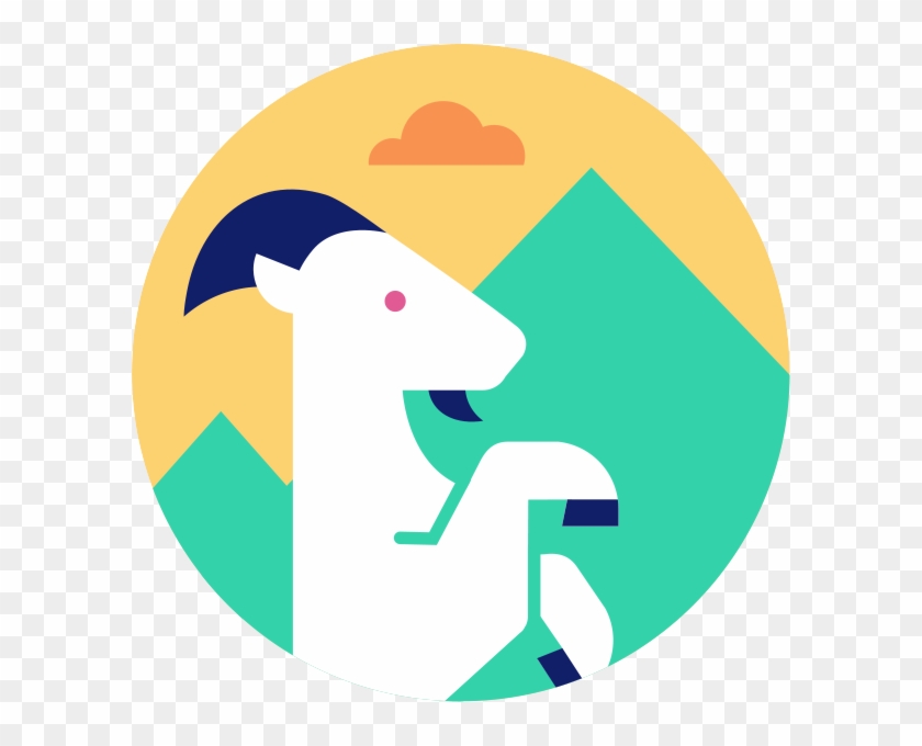 Capricorn Career, Money & Success - Logo Capricornio Png Clipart #2017000