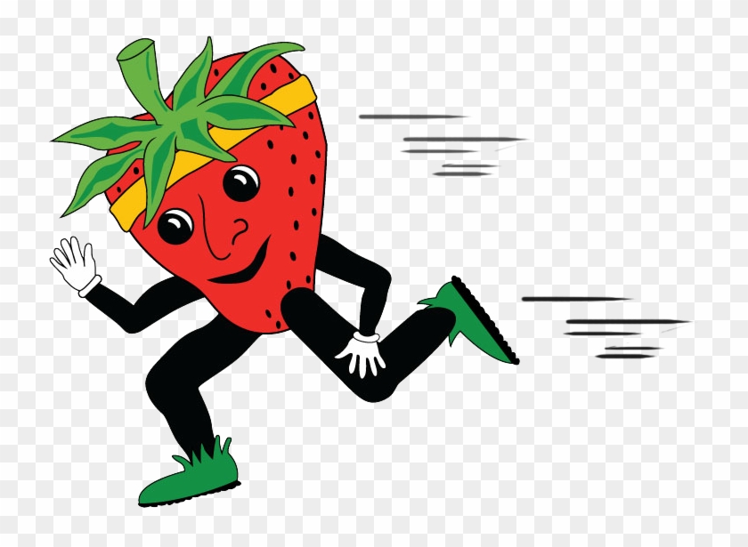 Running Strawberry Spd - Vista Strawberry Festival 2017 Clipart #2017002