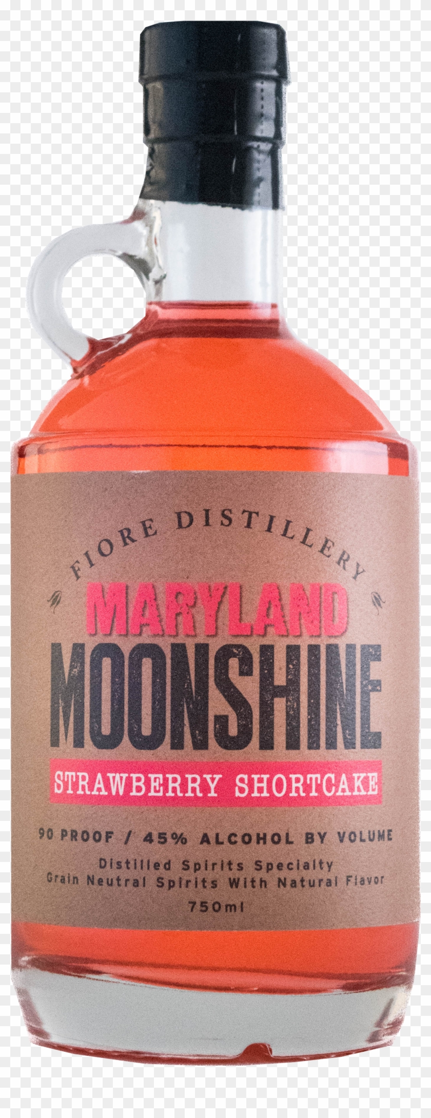 Strawberry Shortcake Moonshine - Bottle Clipart #2017065