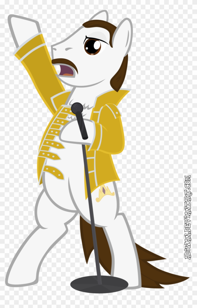 Freddie Mercury Png - Queen Band My Little Pony Clipart