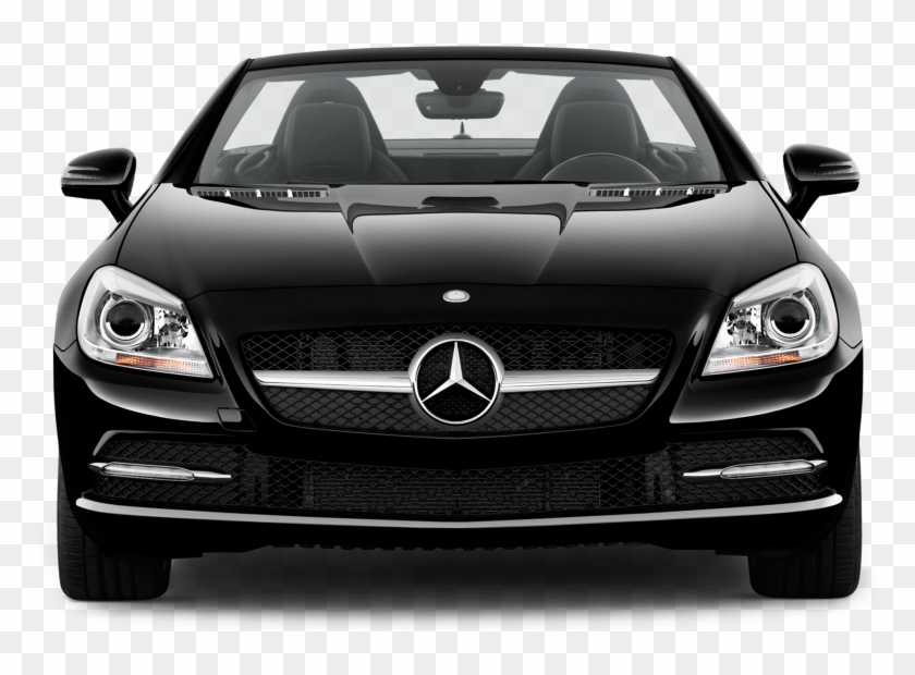 Mercedes-benz Slk Front View Png - Mercedes Benz Slk 350 Hd Black Clipart