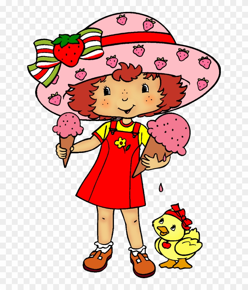 Strawberry Shortcake - Strawberry Shortcake Cartoon Short Hair Clipart