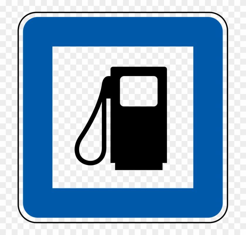 Fuel Pump Sign Petrol - Symbol Of Petrol Pump Clipart #2017394