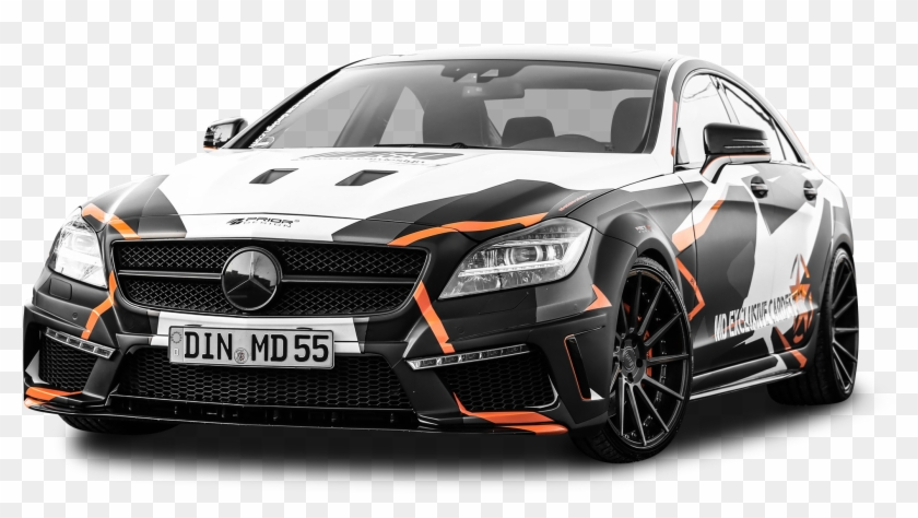 Mercedes Benz Cls 500 Black Car Png Image - Mercedes Cls W218 Tuning Clipart #2017723