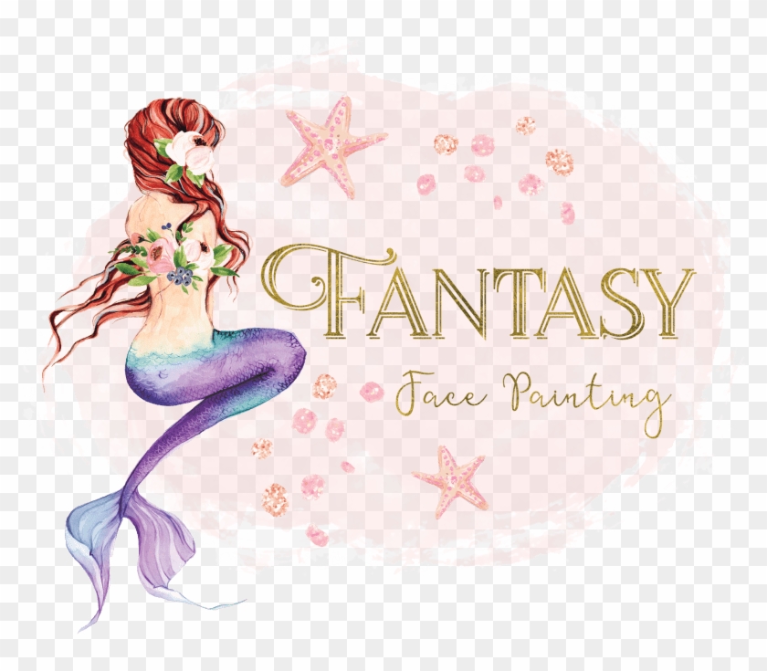 Mermaid Bath Logo Clipart