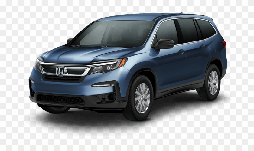 2019 Pilot Lx 2wd - 2019 Honda Pilot Steel Sapphire Clipart #2017935