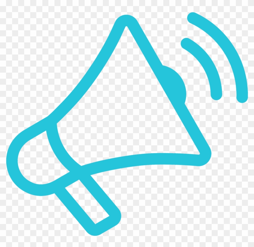 Computer With Gear Icon - Blue Speaker Icon Png Clipart