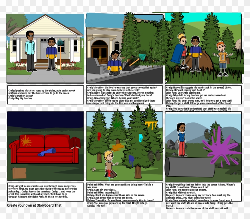 Craig Of The Creek Pilot - Cartoon Clipart