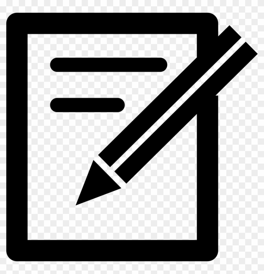 Paper And Tools Svg Free Download Comments Pen And Paper Png Clipart 2018690 Pikpng