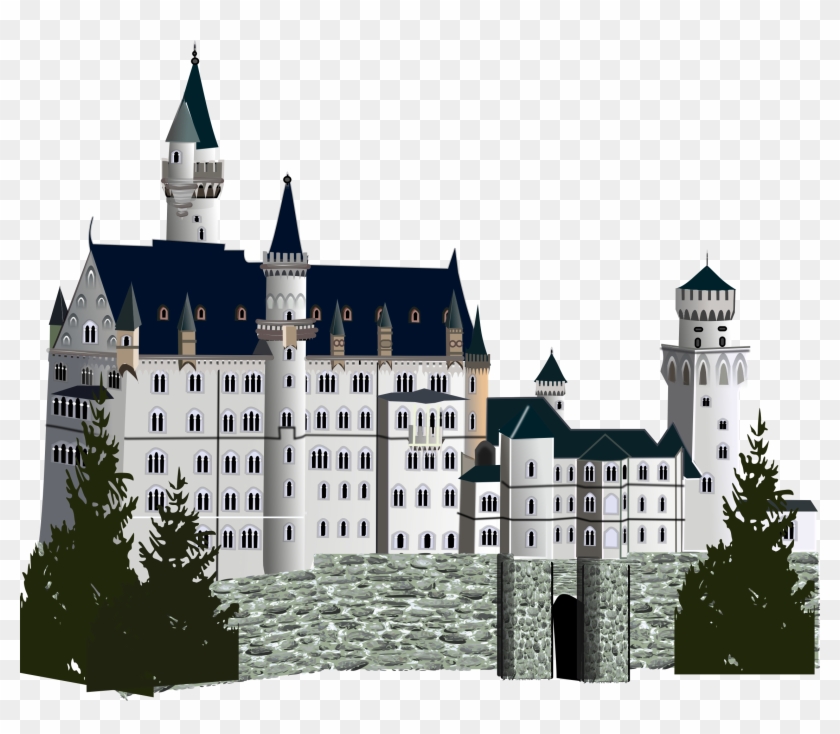 Palace Clipart Germany - Neuschwanstein Castle - Png Download #2018906