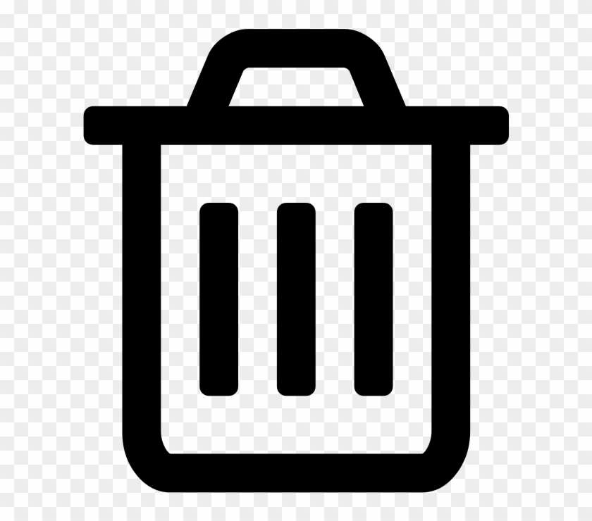 Trash Font Awesome - Fa Trash O Icon Clipart #2018912