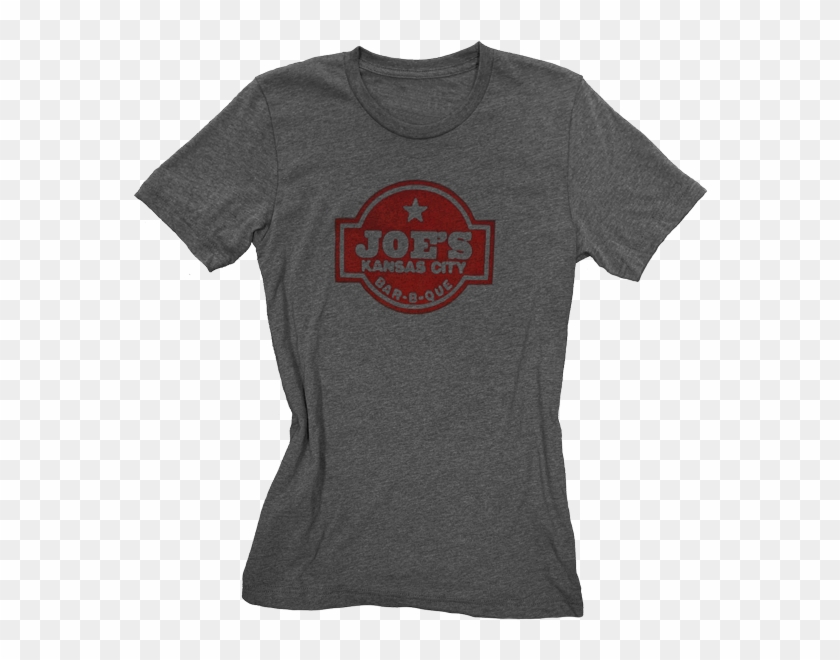Joe's Kansas City Bar B Que Logo Tee With Red Print - Label Clipart #2018940